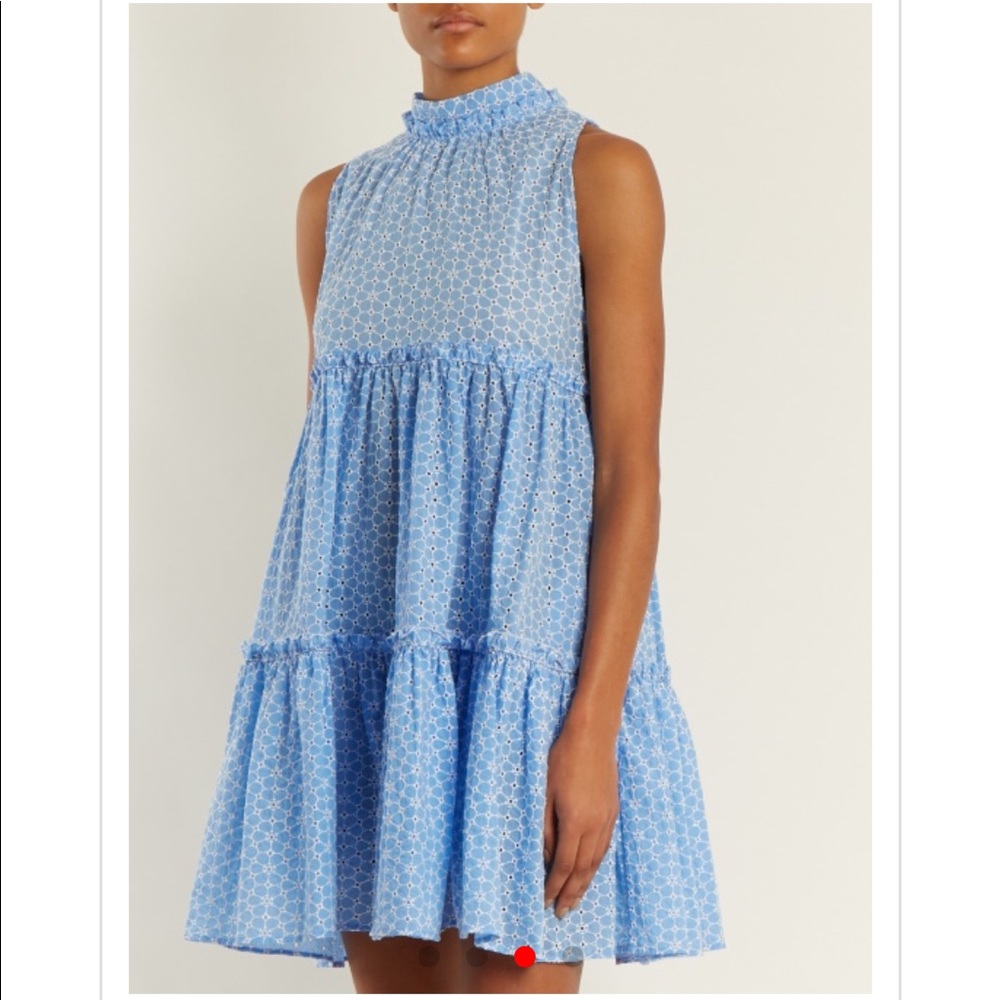 Lisa Marie Fernandez Erica Dress Blue size 2=S